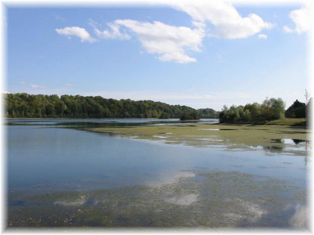 Stausee Blick auf den Stausee